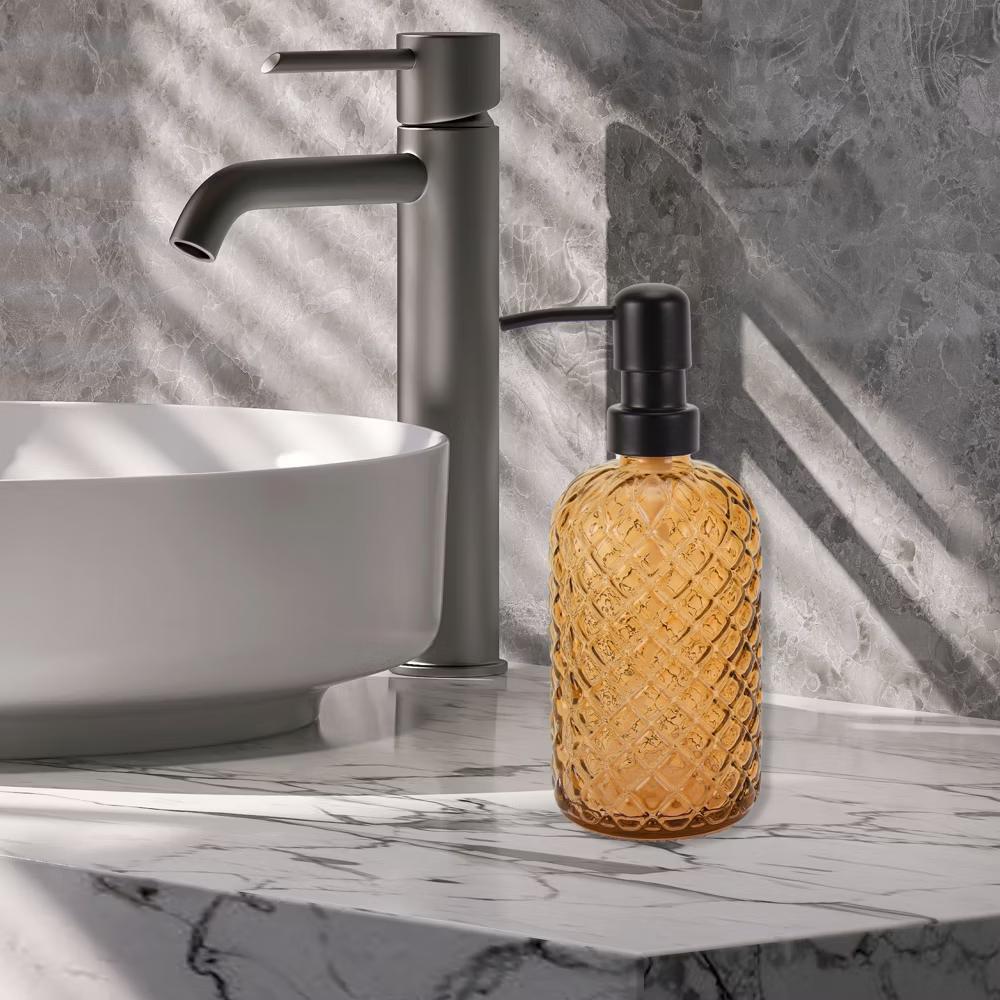 Simple Cylindrical Soap Pump Dispenser 400ml 1 Pc - Image 42