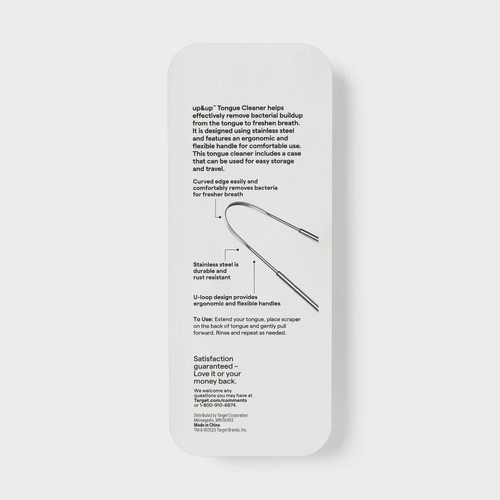 Metal U Shape Tongue Scraper - Image 4