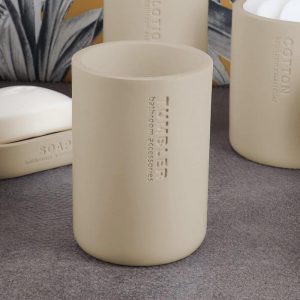 French Home Goods Modern Bathroom Toothbrush Holder, Versatile Home Organizer