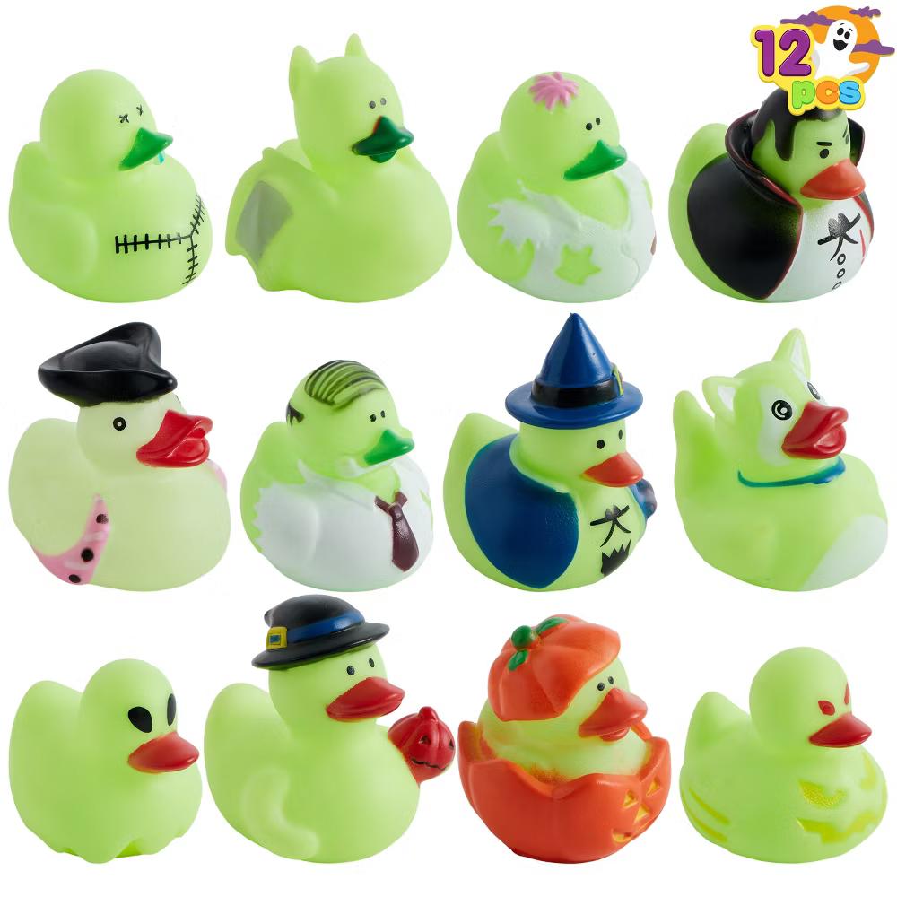 Halloween Party Supplies, Rubber Ducks Party Toys for Halloween Goodie Bag Fillers Decorations School Classroom Game Prizes Baby Bath Toy - Image 8