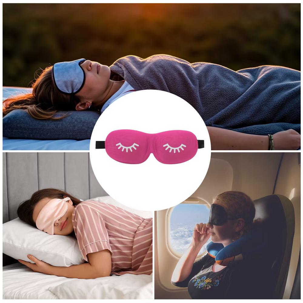 Eyelash Pattern 3D Eye Mask 1 Pc - Image 26