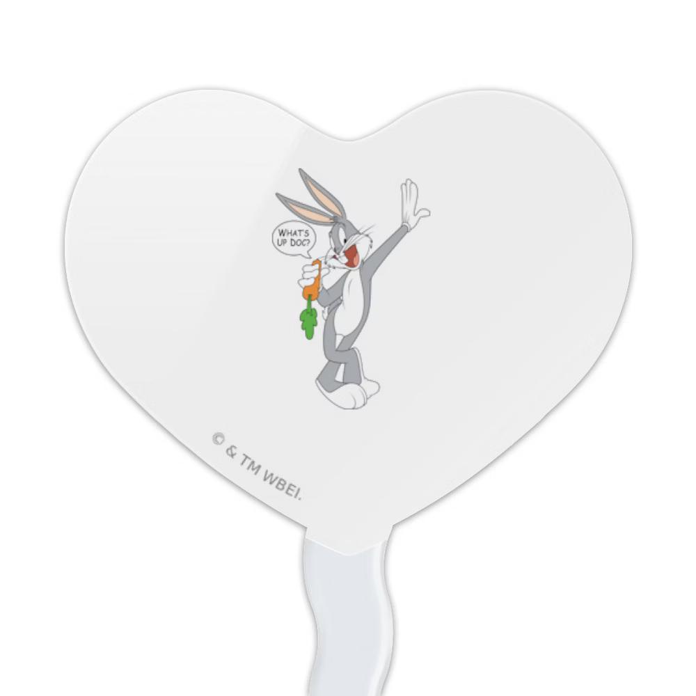 Looney Tunes Bugs Bunny What's Up Doc? Heart Love Cupcake Picks Toppers Decoration Set of 6 - Image 6