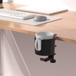 Desk Headphone Hanger with Coffee Holder
