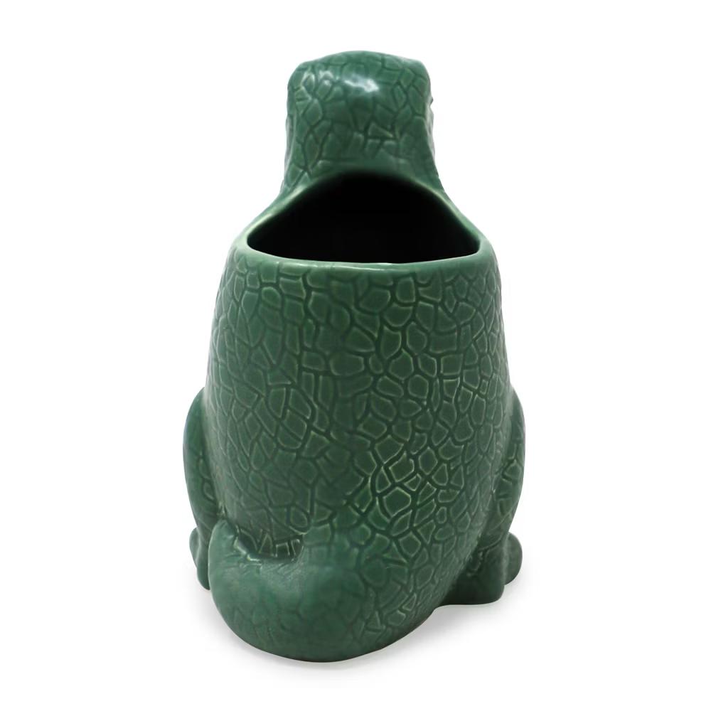 Isaac Jacobs Dinosaur Ceramic Cup, Toothbrush Holder - Multi-Purpose Organizer for Toiletries, Bathroom, Kitchen, and Crafts - Image 11