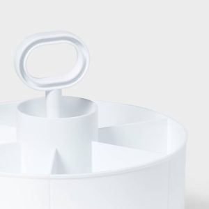 Spinning Caddy 10"x6" White, Teacher Supplies
