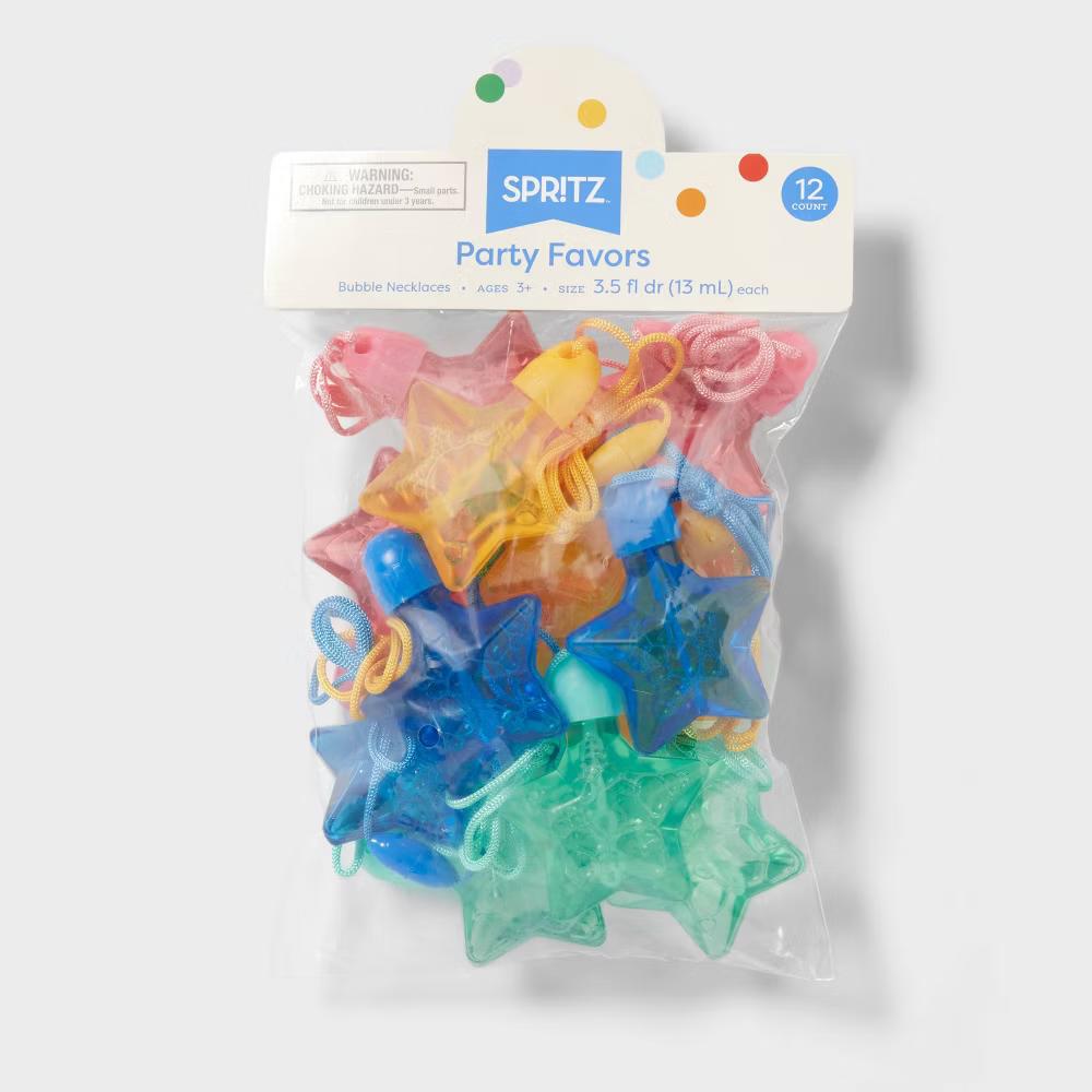 12ct Party Favor Bubbles - Multicolor Kids Birthday Supplies, Princess Theme, Goodie Bag Favors, Ages 3 - Image 3