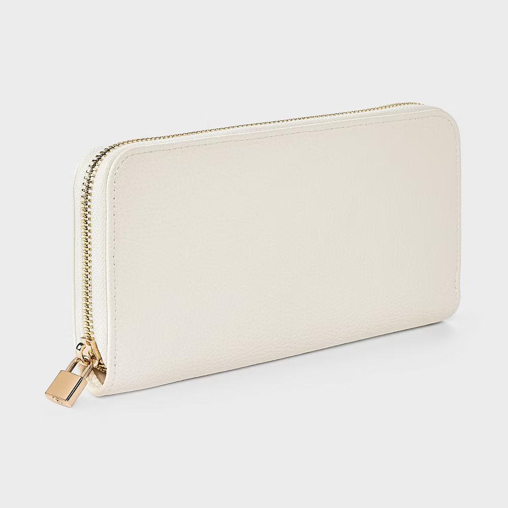 Large Zip Wallet with Charm - Image 17