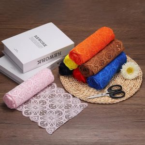 Elastic Gift Wrapping Craft Lace Decorative Ribbon 7 Inch