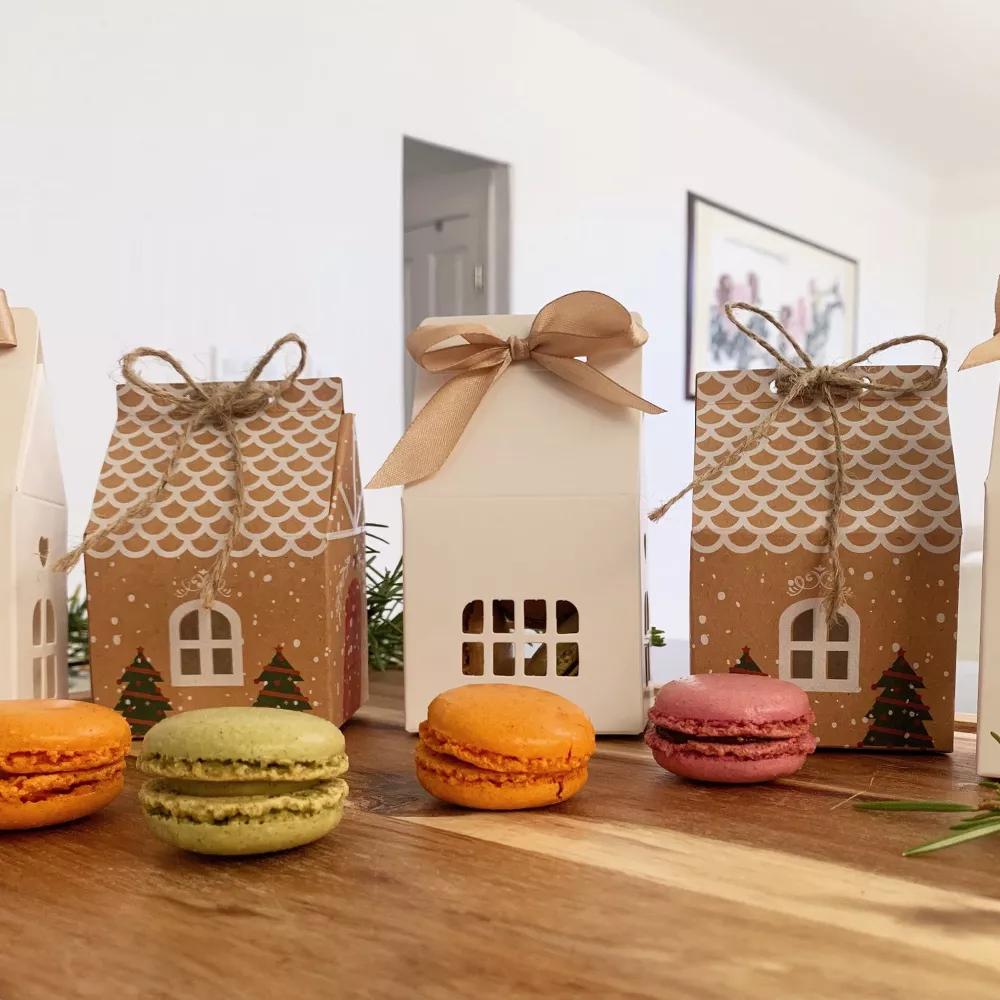 Xmas Gingerbread House Gift Boxes & Tags 10pcs - Image 6