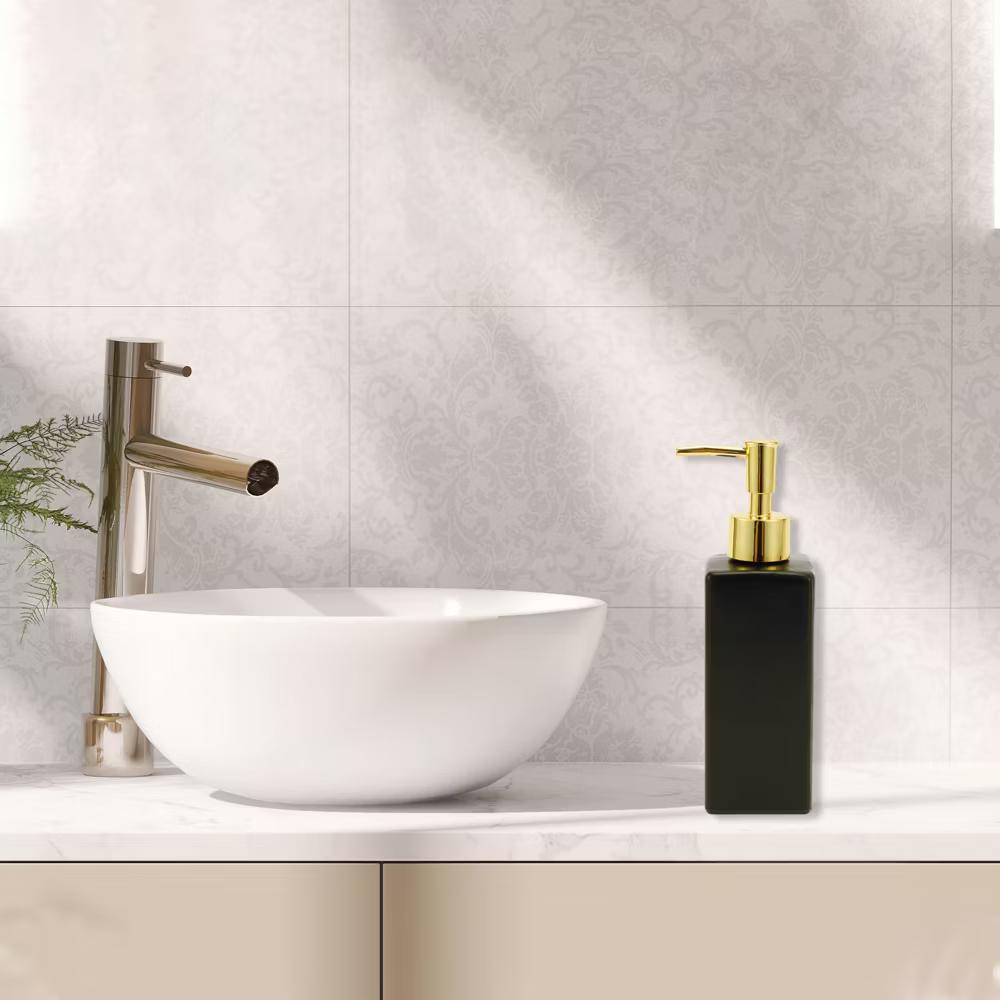 Elegant Square Soap Pump Dispenser for Laundry Rooms 350ml 1 Pc - Image 8