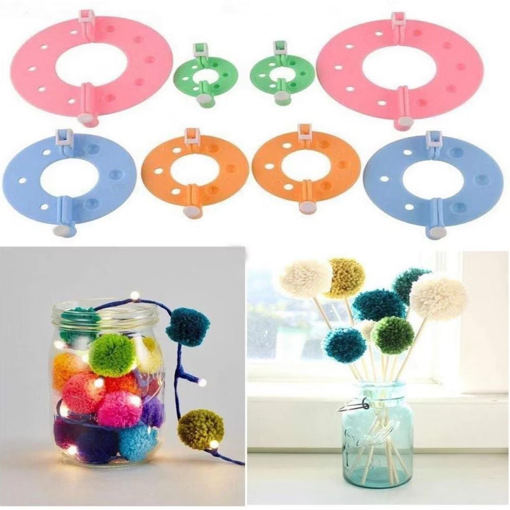 Home Collection 4 Size Pom Pom Maker Set - Image 5