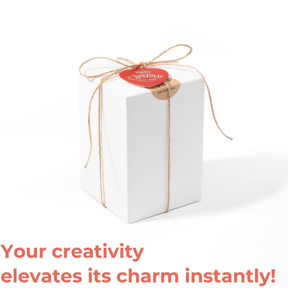 30 Pack White Gift Boxes 4x4x6 Inches for Candles Ornaments Mugs Glasses Jars Ideal for Gifts Storage and Organization - Image 2