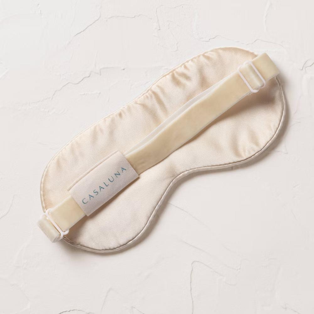 Solid Silk Eye Mask - Image 8