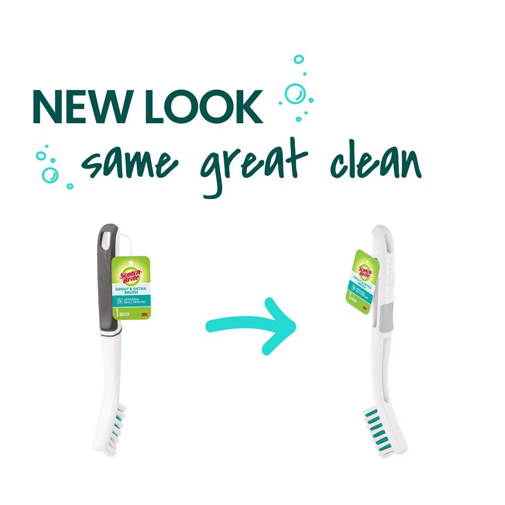 Grout Brush: Multi-Surface Cleaning Tool, Reusable Household Accessory - Image 8