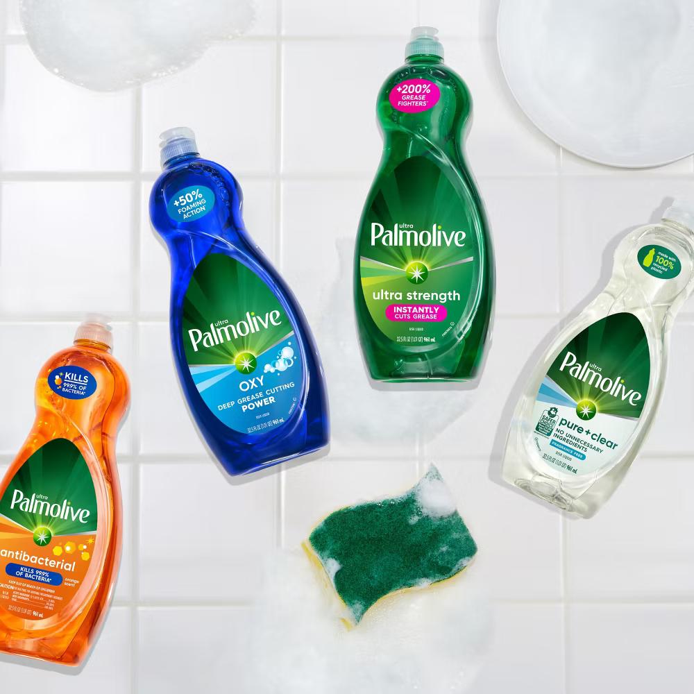 Palmolive Fresh Ultra Oxy Liquid Dish Soaps - 20 fl oz: Cleaner, Removes Grease, For Food Preparation Surfaces - Image 4