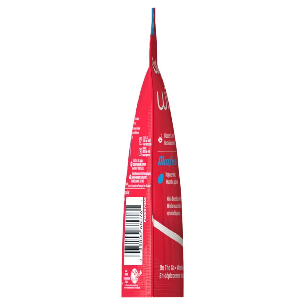 Max Fresh Wisp Disposable Travel Toothbrushes - Mini - Peppermint - Trial Size -24ct - Image 11