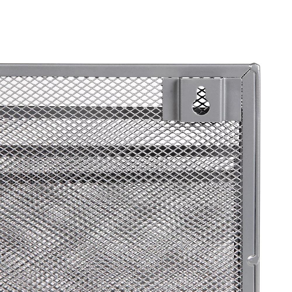 Mesh Hanging File Sorter with Keyholes Silver - Steel File Organizer & Holder, Hanging Storage Bin - Image 4