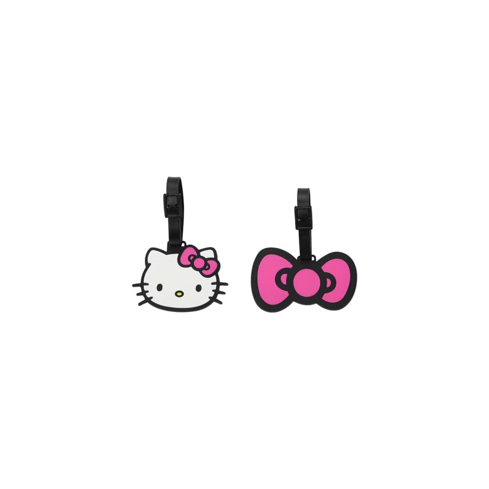 2pc Youth Luggage Tag Set - Molded Rubber with Printed ID Card - Image 5