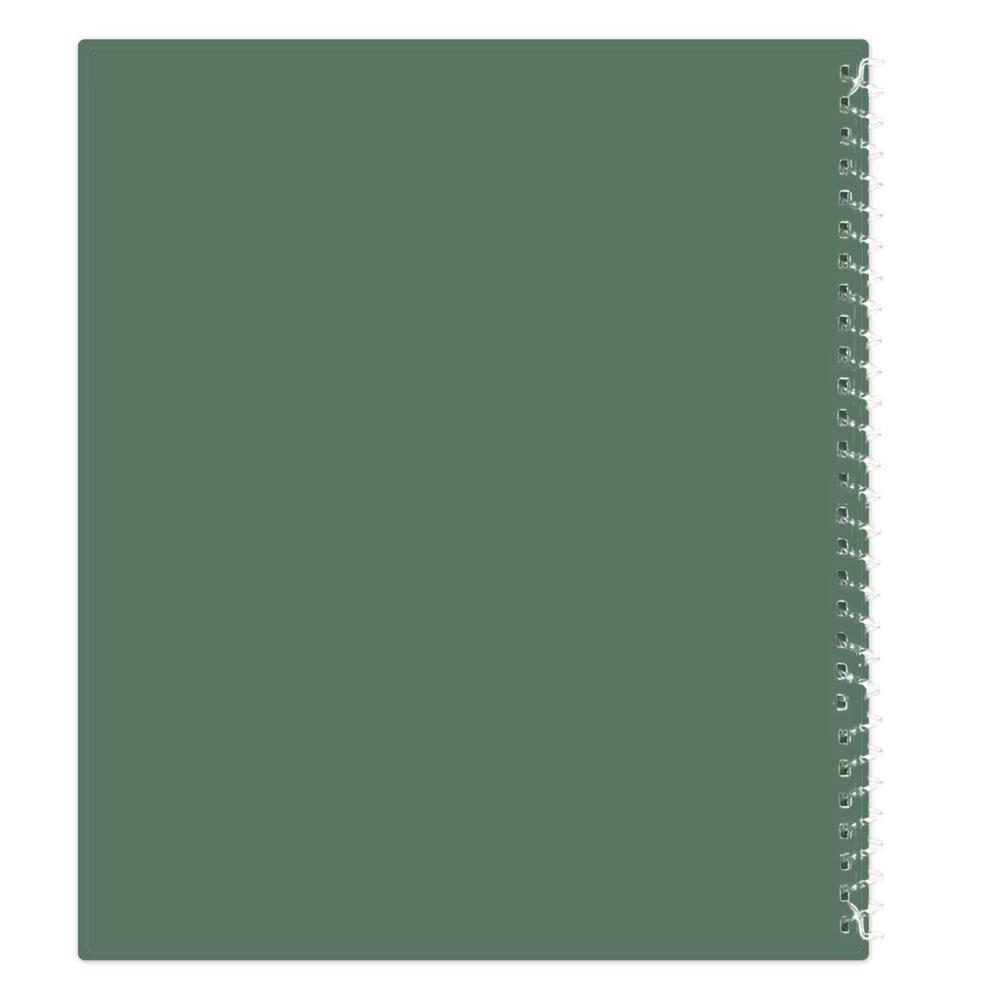 Blue Sky 8"x10" Student Planner AY 2026-2027 Weekly/Monthly Spiral Non-Tabbed Fern Green - Image 6