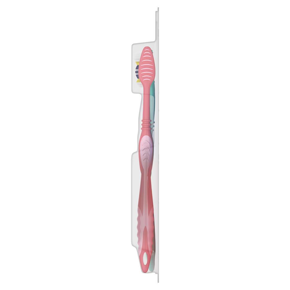 Extra Clean Manual Toothbrush - Medium - 4ct - Image 8