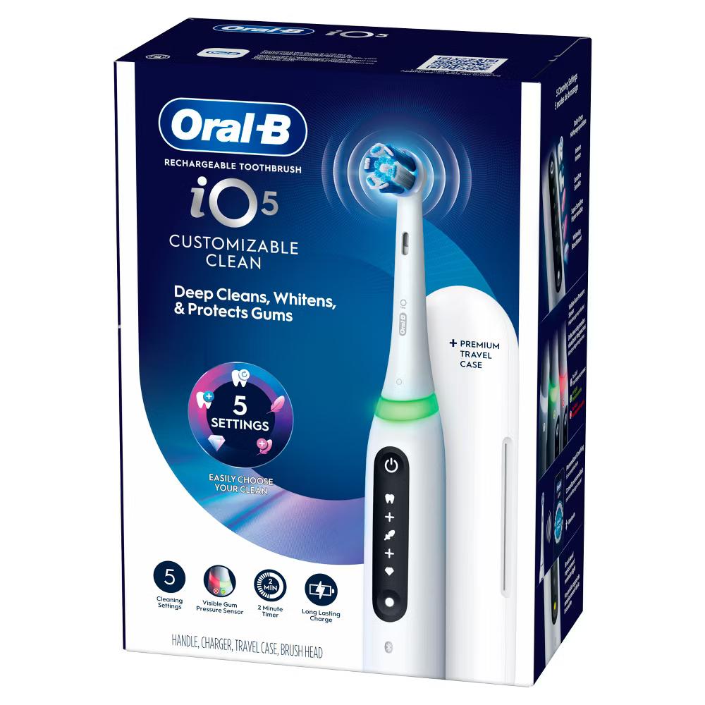 iO Series 5 Electric Toothbrush with Timer Multiple Brush Modes and Brush Head - Image 21