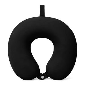U‑Shape Memory Foam Travel Pillow Portable Head Rest for Airplane Use 1Pc