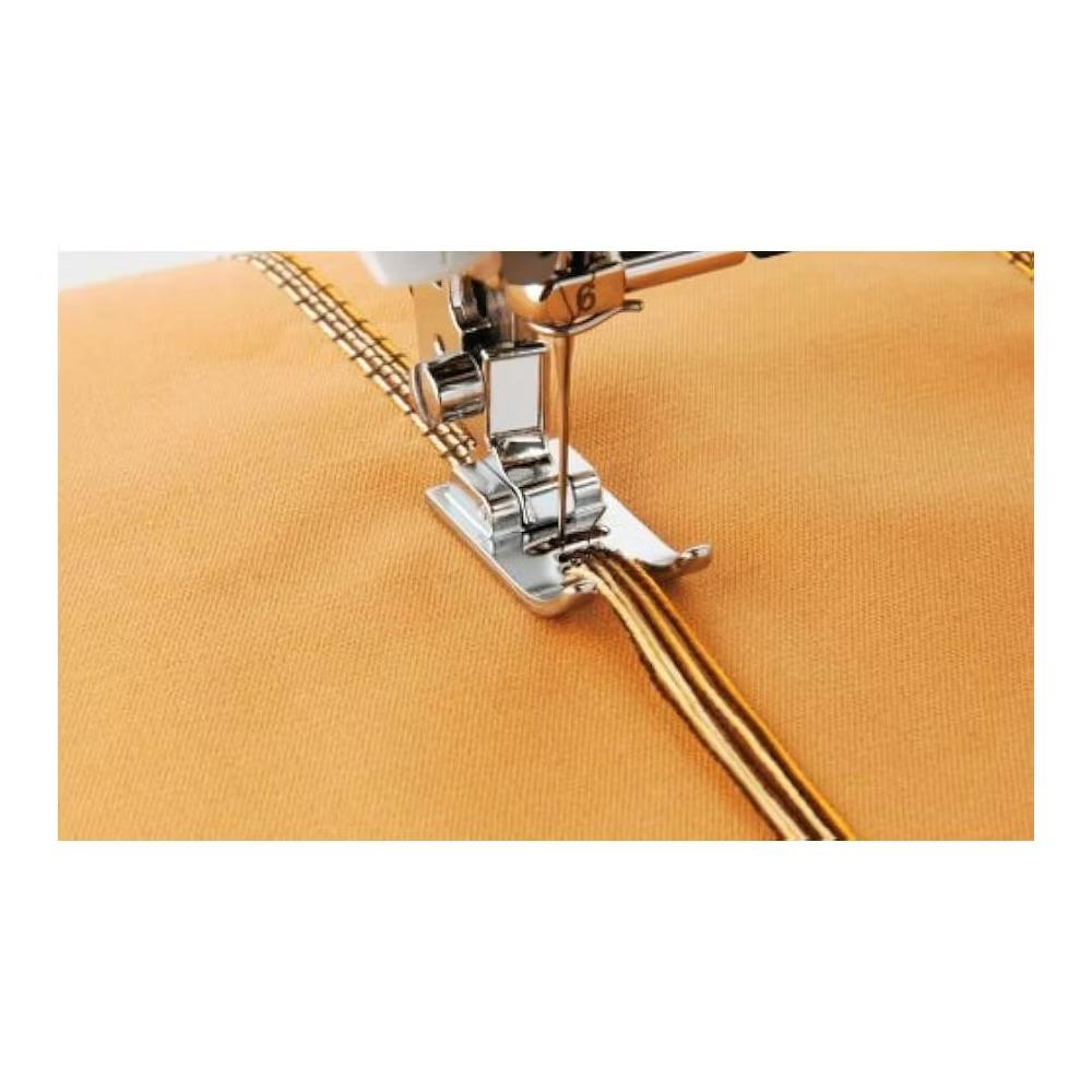 SA158 7mm 7-Hole Cording Sewing Foot Snap On - Image 2