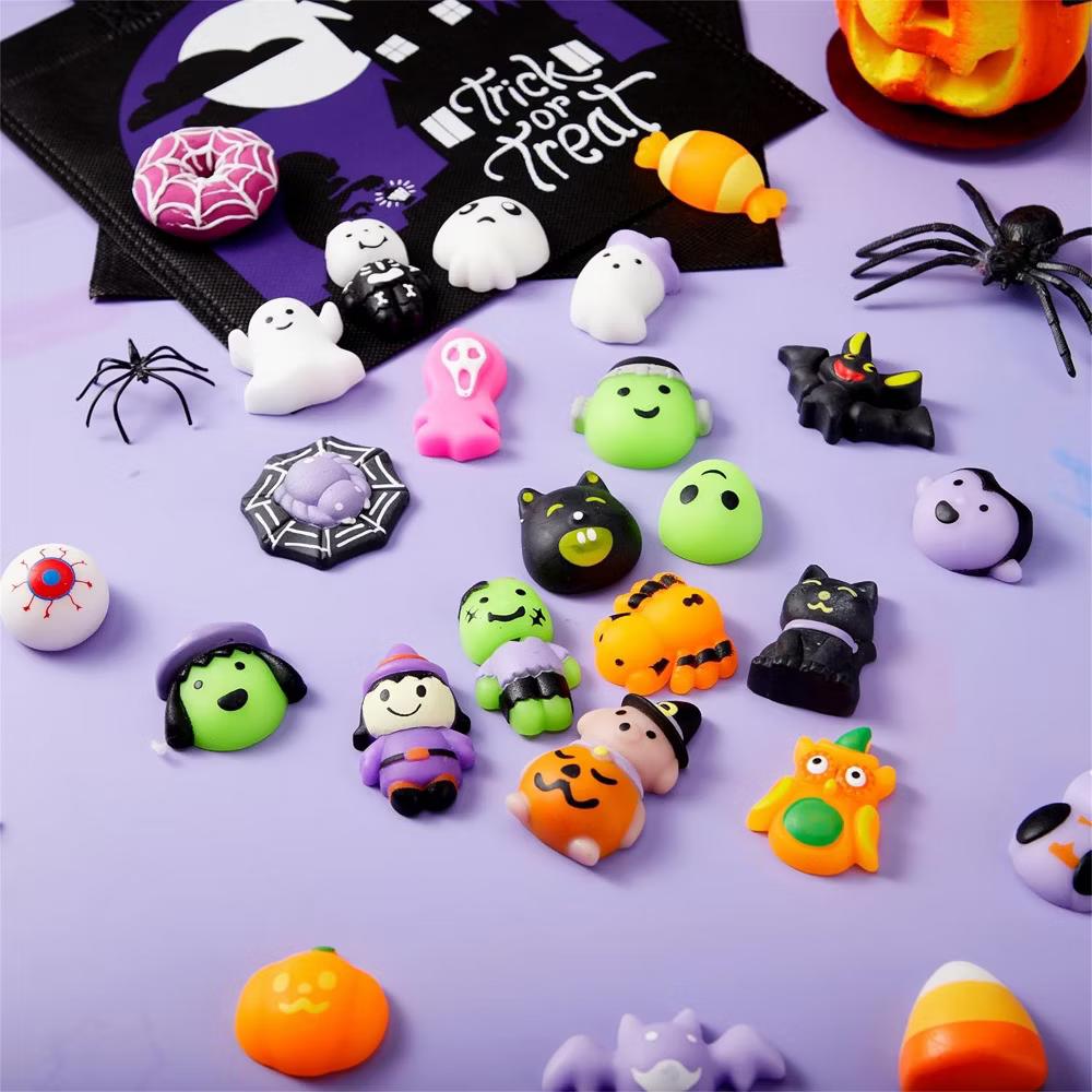 24/100Pcs Halloween Squishy Toys Kits Halloween Party Favors Trick-or-Treat Goodie Bag Filler Boys & Girls Birthday Gifts School Classroom Prize - Image 14