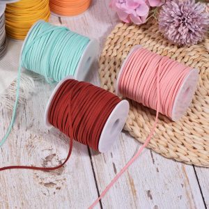 DIY Crafts Jewelry Making Suede Cord with Roll Spool
