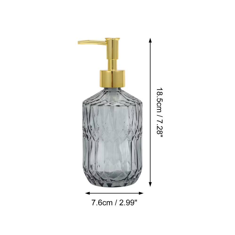 Reusable Round Bottom Bamboo Grain Soap Dispenser 13.53oz 1 Pc - Image 15