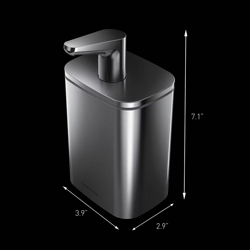 simplehuman Pulse Pump Soap Dispenser Brushed Stainless Steel - Image 5