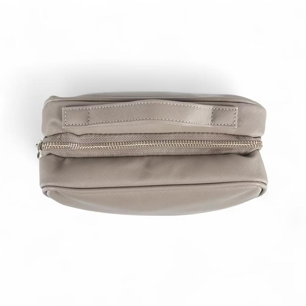 French Connection Travel Organizer Pouch – Luxe Double-Zip Toiletry & Tech Case with Handle - Image 10