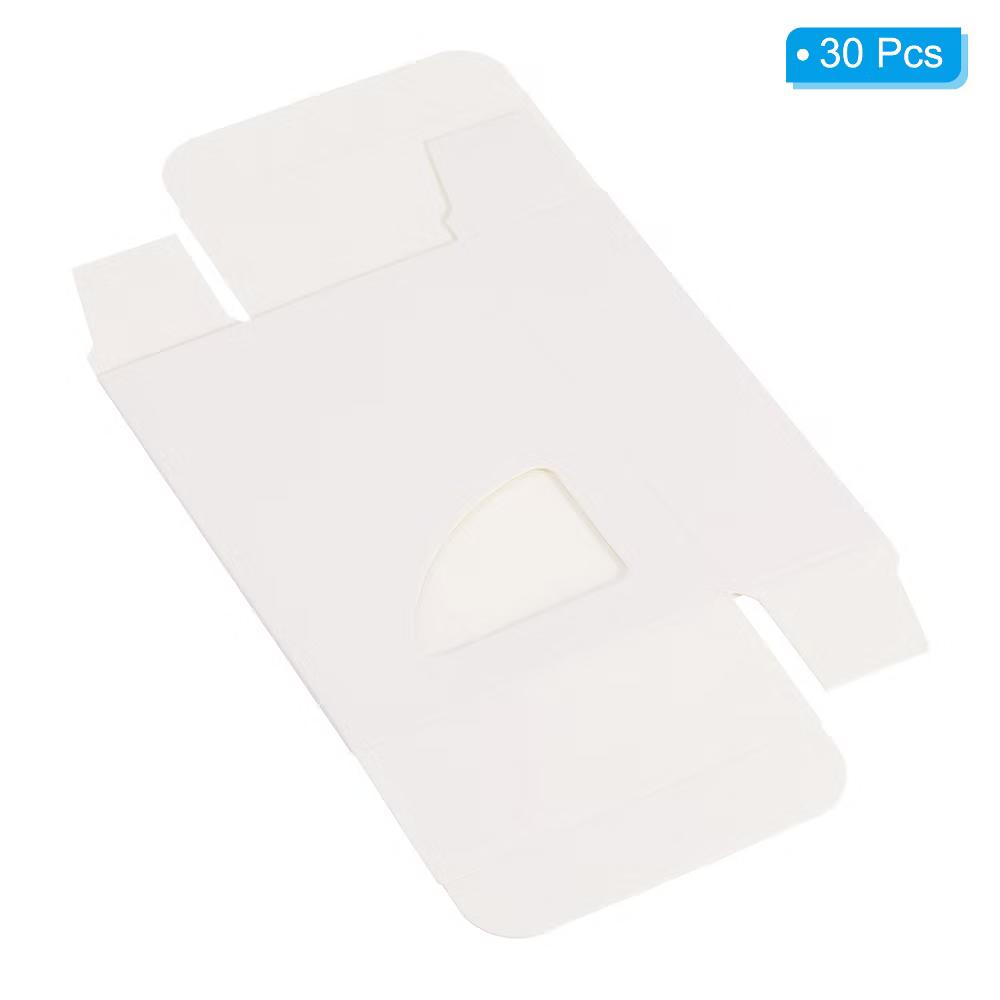 Paper Sturdy Soap Box with Triangle Pattern Clear Window 30 Pcs - Image 10