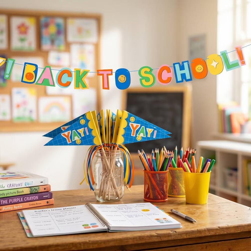 House of Party 84ct Party Hero Balloon Decor Kit 'Back to School' - Image 3