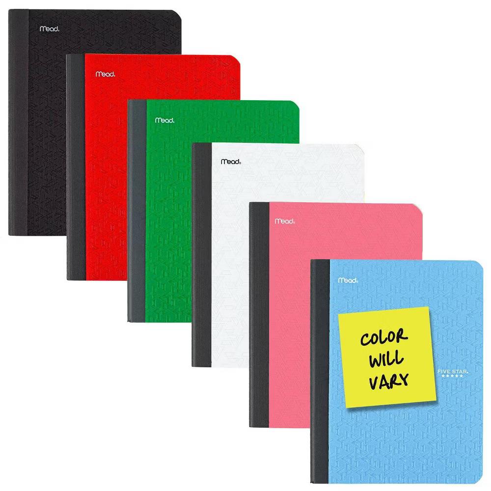 Five Star 80pg College Rule Composition Notebook 9.75"x7.5": Soft Cover, Acid-Free, Sewn Binding, Adult Stationery - Image 10