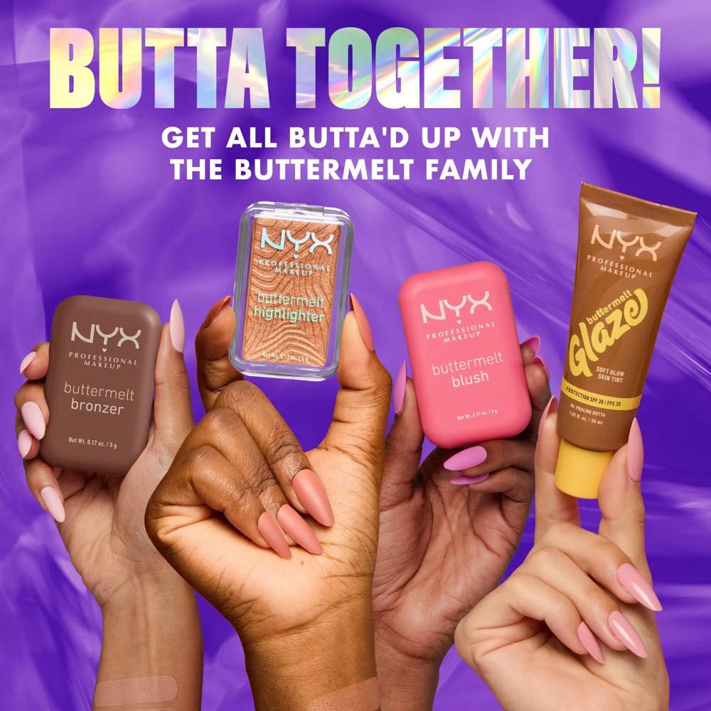 NYX Professional Makeup Buttermelt Powder Highlighter - 0.17 oz