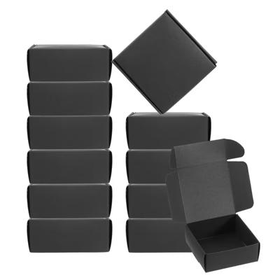 Paper Durable Sturdy Construction Customizable Soap Box 3.3" 3.3" 1.4" Black 20 Pcs - Image 4