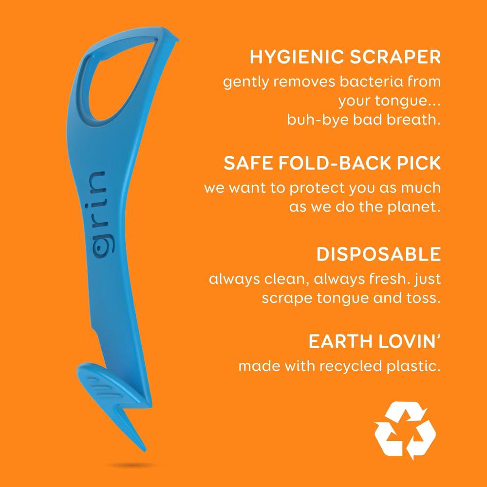 Oral Care Tongue Cleaner - 48ct - Image 2