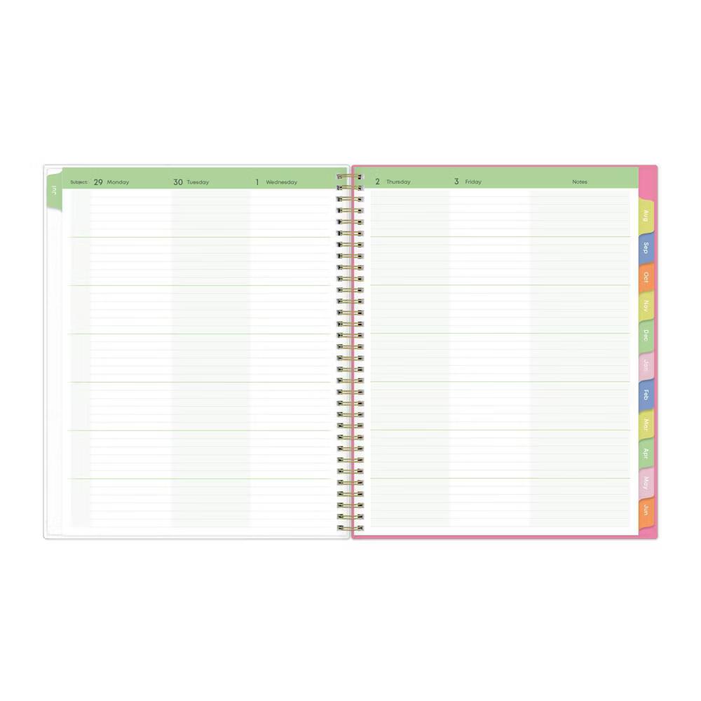 Blue Sky 8.5"x11" 2026-2027 Weekly/Monthly Teacher Planner Frosted with Notebook and Pouch Beautiful Minds - Image 12