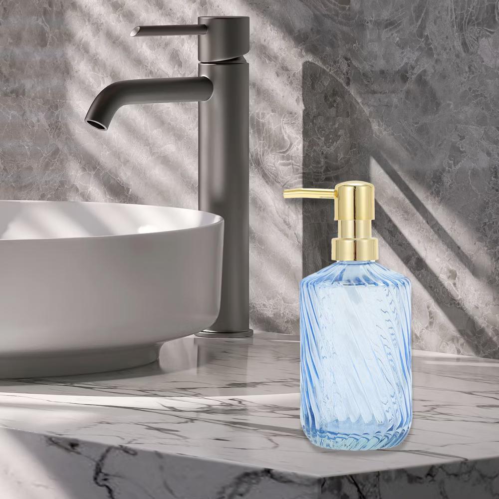 Durable Cylinder Twill Lines Soap Dispenser 1 Pc - Image 22
