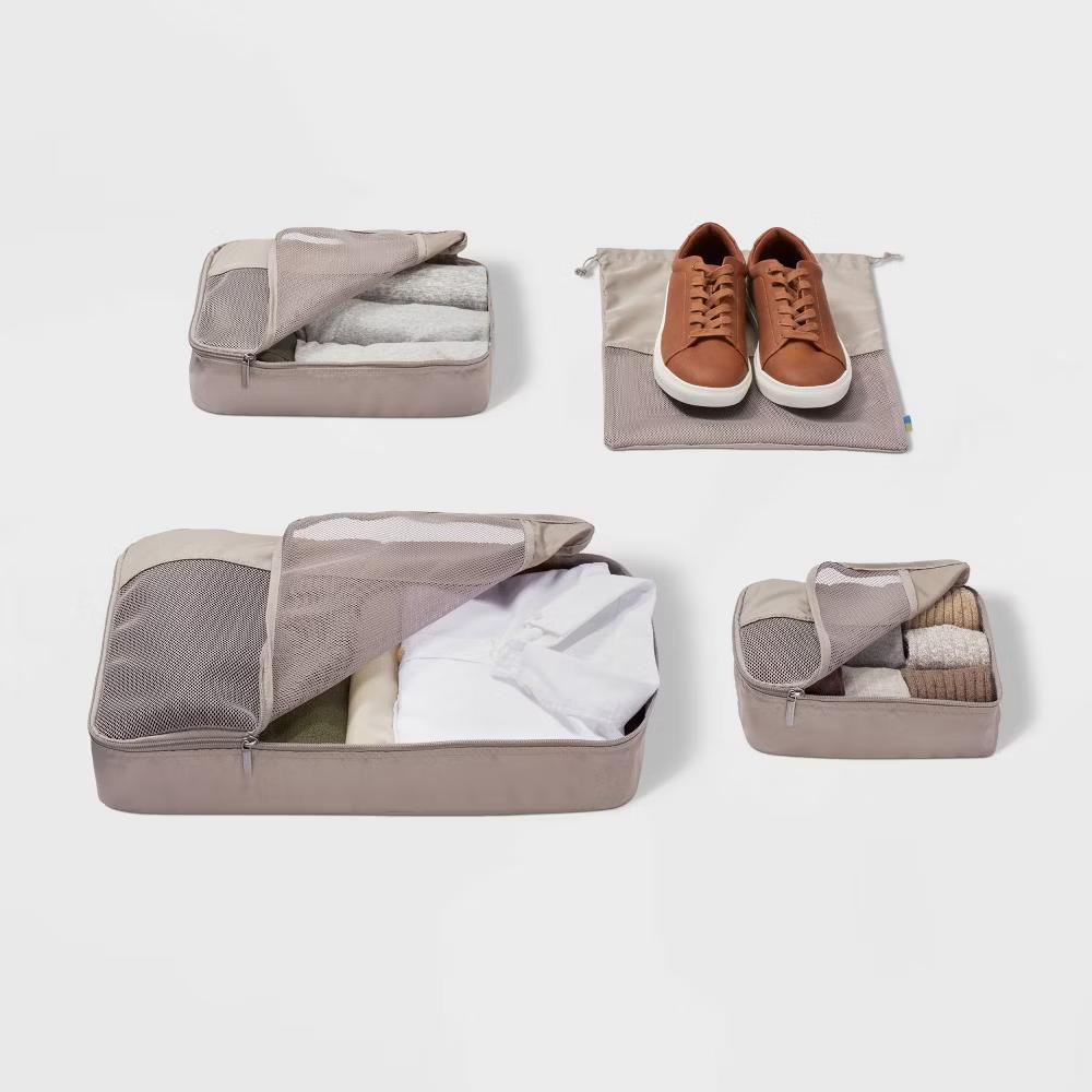 4pc Packing Cube Set