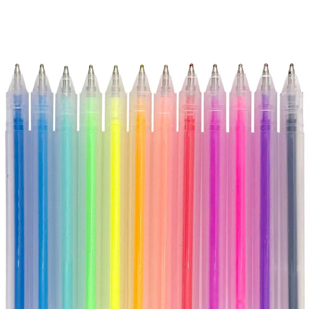 Snifty 12ct 3D Gellies Glossy Raised Ink Gel Pens - Image 3