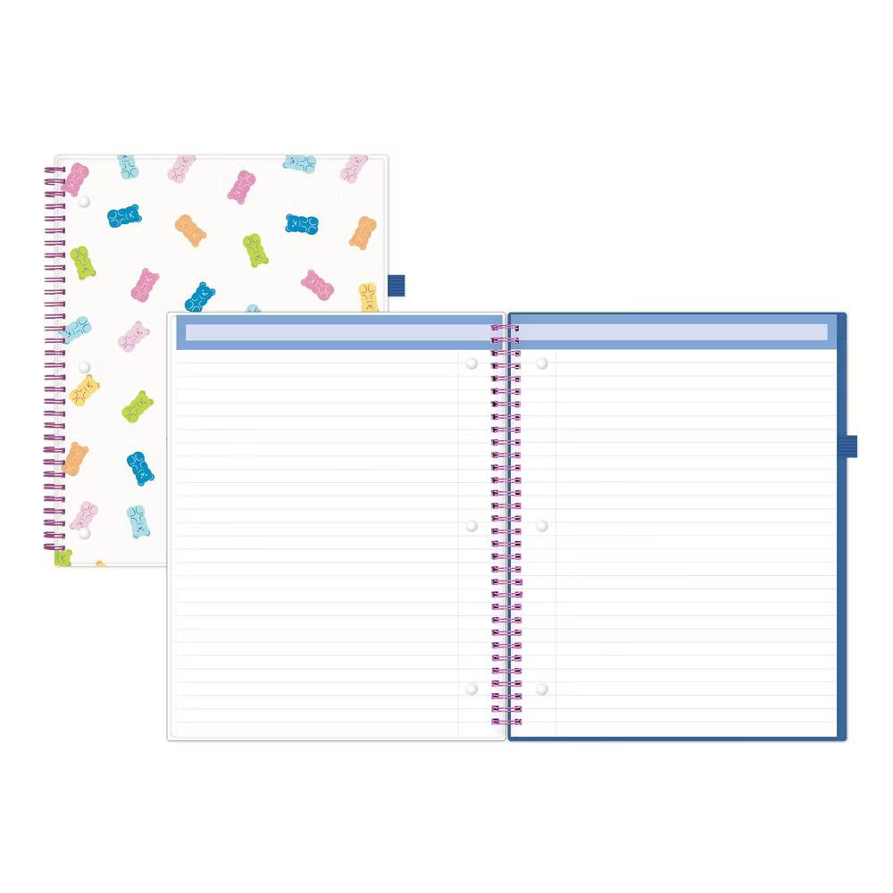 Blue Sky Your Year Elementary Weekly/Monthly Planner Wirebound 8.5"x11" Gummy Bears Cream - Image 3