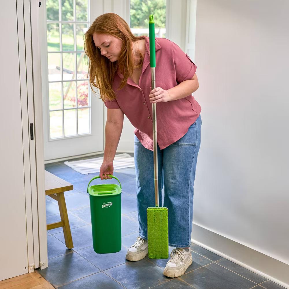 Libman Rinse 'n Wring Mop System: Microfiber, Grip Handle, Hanging Loop, Multi-Surface Use - Image 28