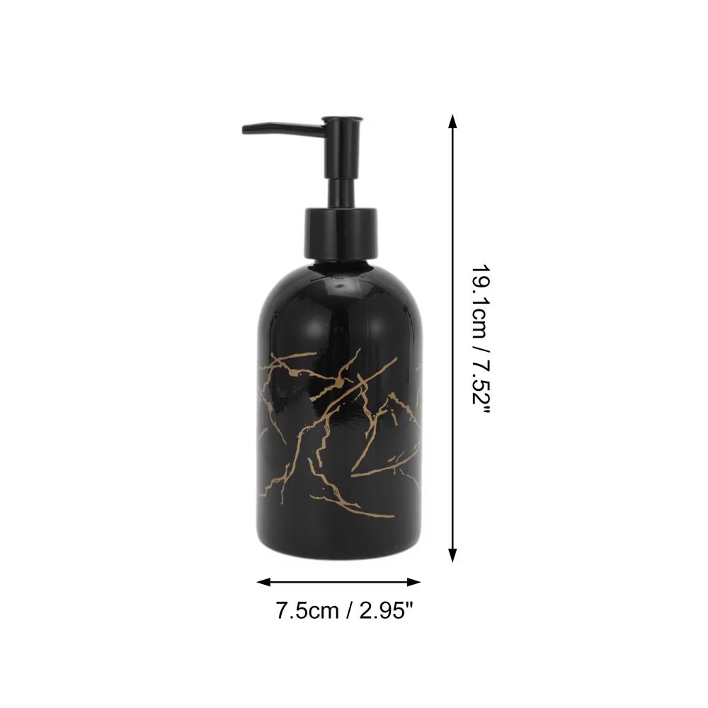 Reusable Cylinder Marble Soap Dispenser 1 Pc - Image 7
