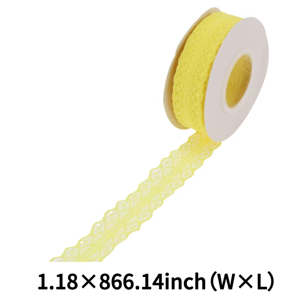 Ribbon Lace with Cut-out Polyamide 866.14"x1.18" 1 Pc - Image 38