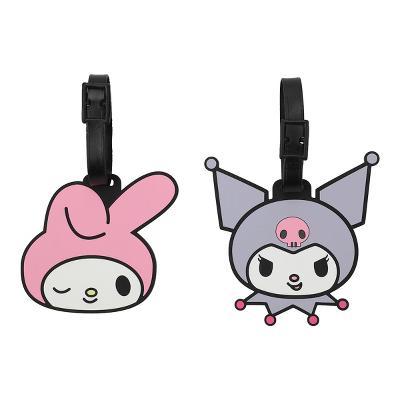 My Melody & Kuromi Luggage Tag 2-Pack - Adorable Travel Companions! - Image 2