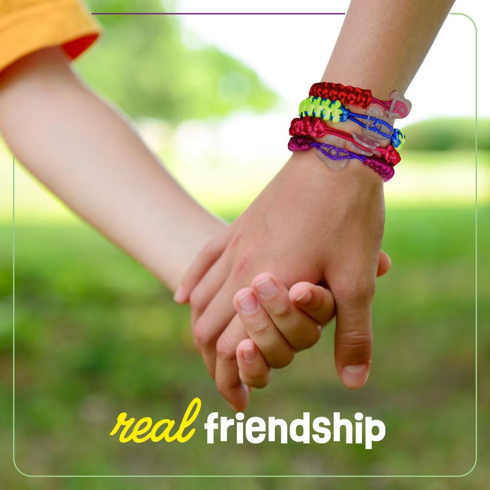Pretty Me Friendship Bracelet Making Kit - Complete Craft Kit for Kids - Includes String, Beads, and Tools, Birthday Gifts for Girls - Image 6