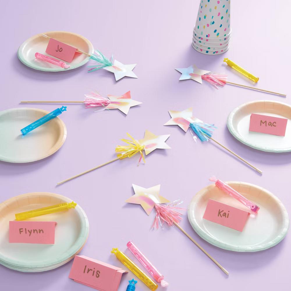 6ct Fairy Wand Birthday Party Favor
