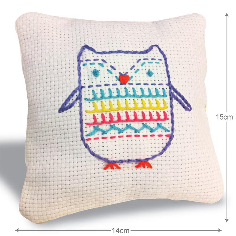 4M: Easy-To-Do Embroidery Kit - Learn 10 Skills, All-In-1 DIY Craft Set, Kids 8 - Image 8